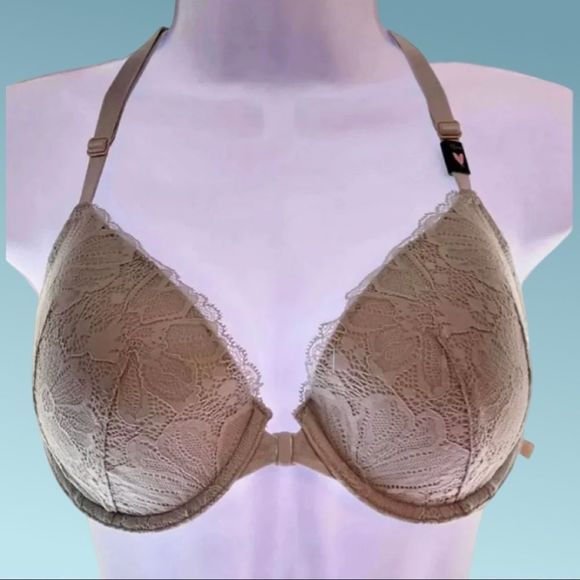 NWT Victoria’s Secret Lightly Lined Demi Bra Front Clasp Size 32DD - Picture 1 of 7